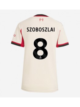 Billige Liverpool Dominik Szoboszlai #8 Bortedrakt Dame 2025-26 Kortermet
